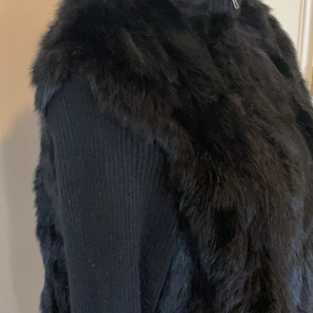 ADRIENNE LANDAU Rabbit Jacket - Picture 4 of 10